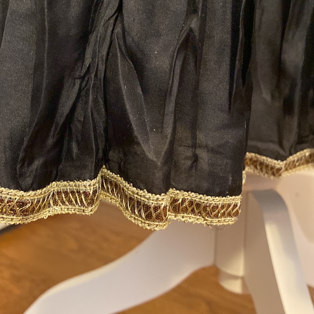 ANTHROPOLOGIE Maeve silk smocked maxi dress, in black, XS - Picture 4 of 9
